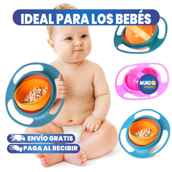 PLATO GIRATORIO PARA BEBE