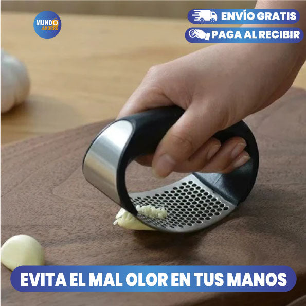 TRITURADOR DE AJO INOXIDABLE