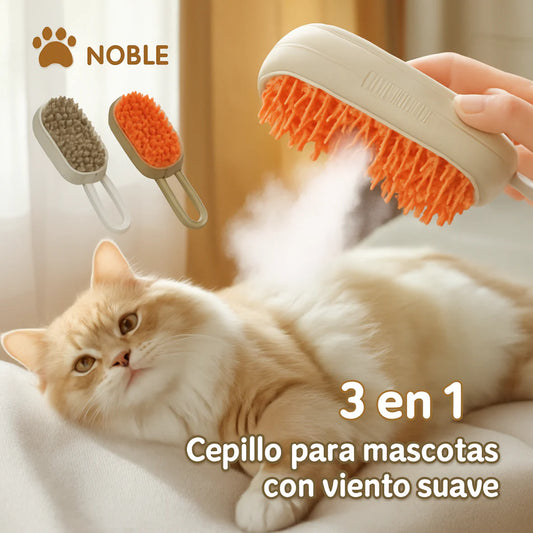 Cepillo de Peinado con Vaporizador para Mascotas | Pet Shine