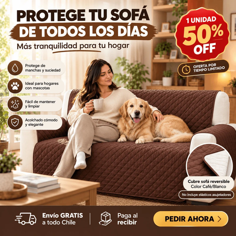 Protector Acolchado de Sofá