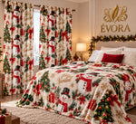 Cobija Navideña EVORA | Pon Tu Cuarto en Modo Navidad 🎅✨
