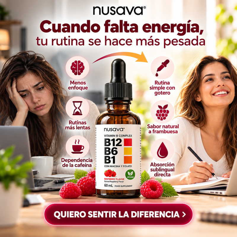 Vitaminas B12 + B6 + B1
