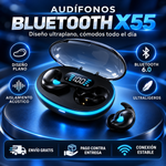 Audífonos X55 Bluetooth - Perfectos para dormir