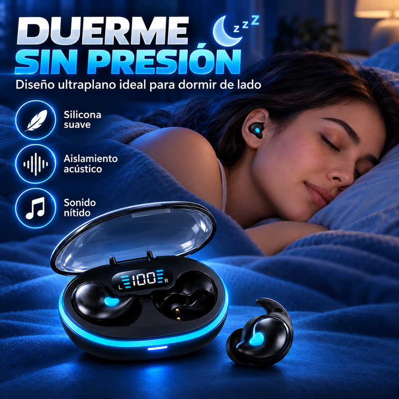 Audífonos X55 Bluetooth - Perfectos para dormir