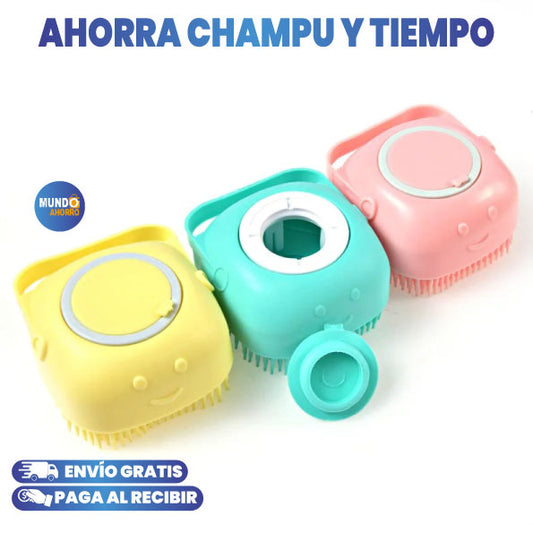 CEPILLO SILICONA SUAVE PARA MASCOTAS