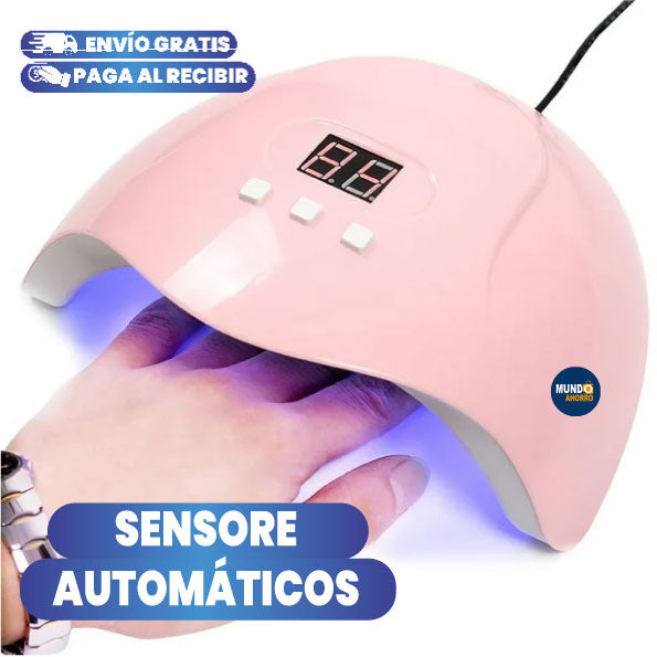 LAMPARA LED DE UÑAS CON LUZ LED UV