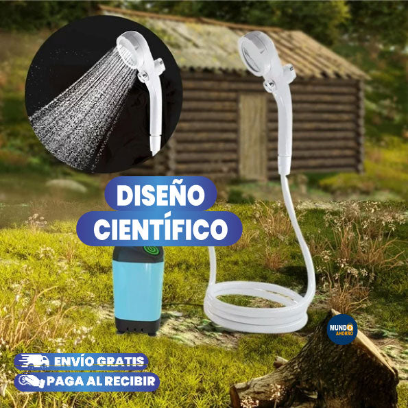 DUCHA PORTATIL CON SISTEMA DE FILTRACION