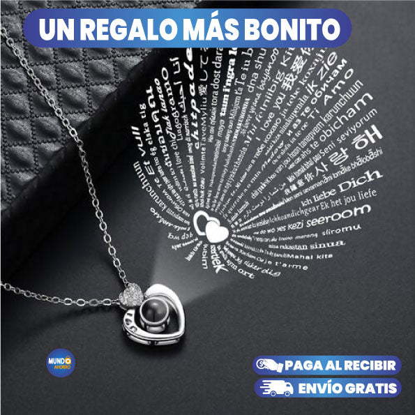 COLLAR TE AMO EN 100 IDIOMAS