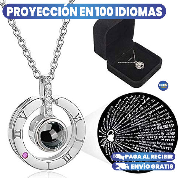 COLLAR TE AMO EN 100 IDIOMAS
