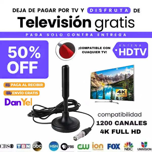 Antena Digital HOTV 3011: Señal HD sin pagar más