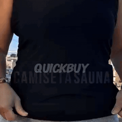 Camiseta Sauna Fit Moldea Fácil